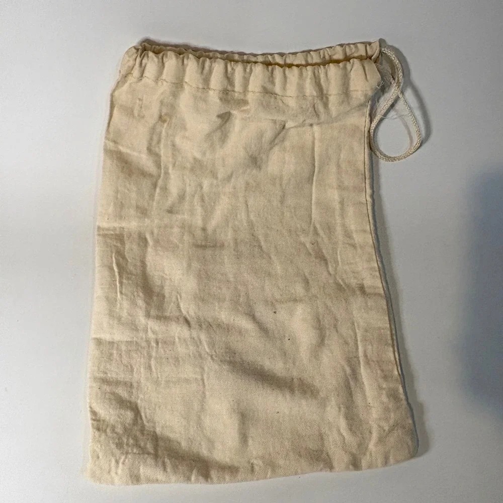 Vintage Cabbage Patch Kids Canvas Drawstring Laundry Toy Bag Cream 1980s 16x11